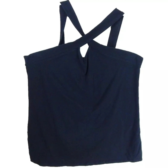 Torrid Foxy High Neck Criss Cross Tank - Picture 4 of 4